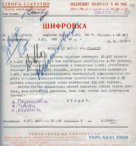 Итересные факты о Сталине
