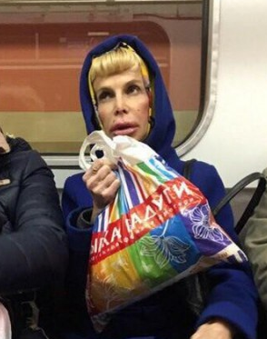 Модники из российского метрополитена