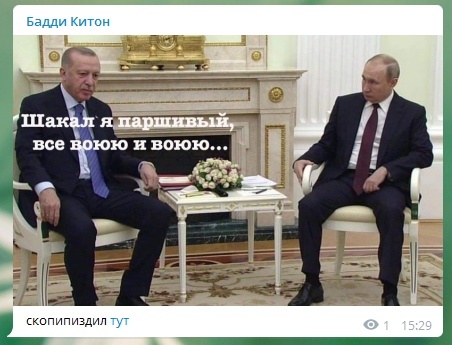 "Ну ты и... турок": Путин принимает Эрдогана в Кремле