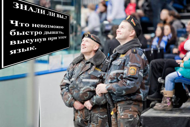 Фотожаба: Что увидели омоновцы?