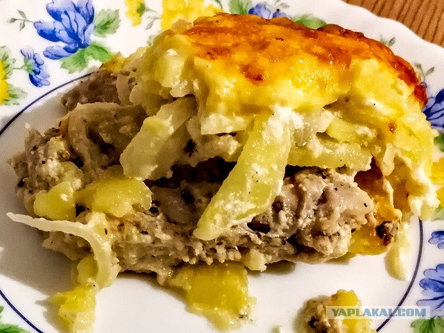 Мясо по-французски