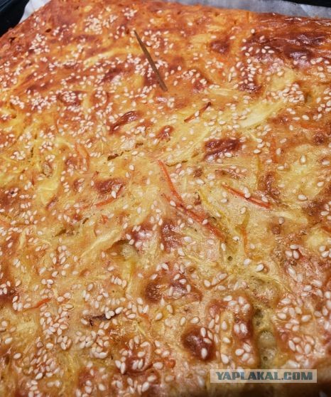 Пироги для чайников 4. Шарлотка из кукурузной муки.