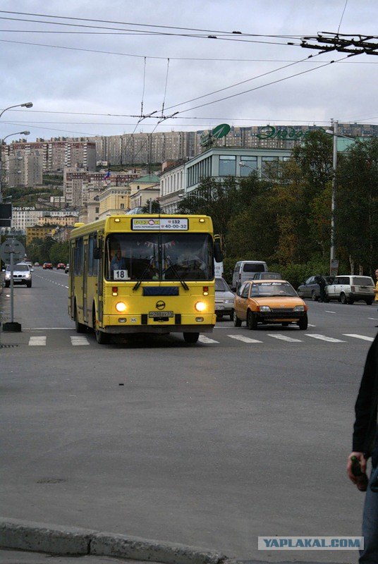 Заполярье. Суровый Мурманск.