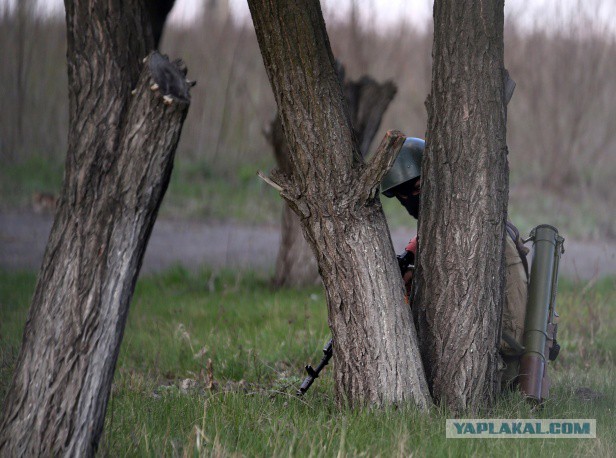 Украинская армия штурмует аэродром в Краматорске!