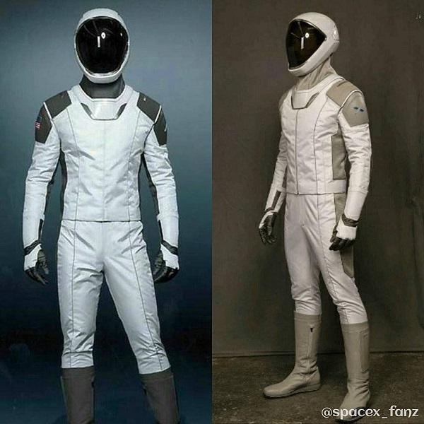 Первый скафандр SpaceX