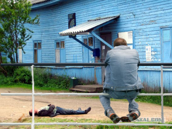 Фотожаба: Смотрящий вдаль