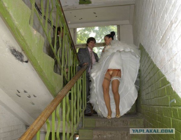 Забавные свадебные фото