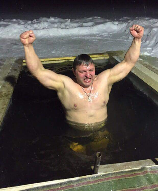 Крещение Господне. ЯП скупался