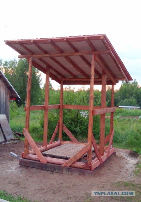 Психанул. Дачный сортир «king size»