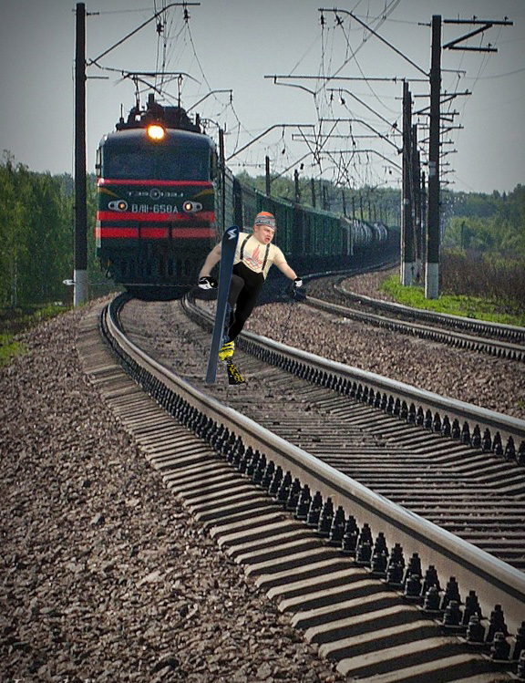 Фотожаба. Спортсмен или...?