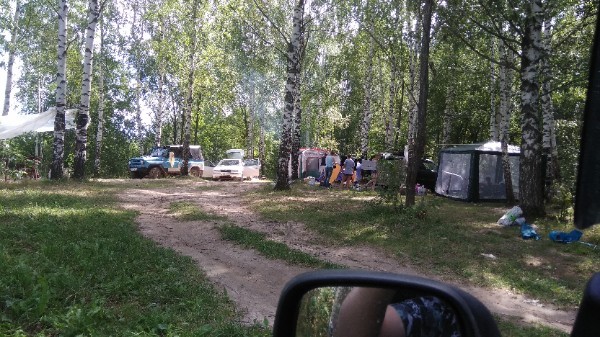 Ночевка на Волге