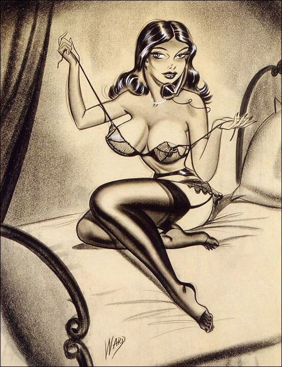 Pin-up 50-х годов от Bill Ward