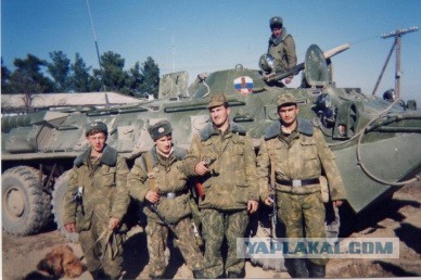 БТР 70 Афганская война и пехота (модель 1/35)