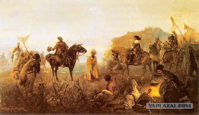 История России в картинах польских художников...