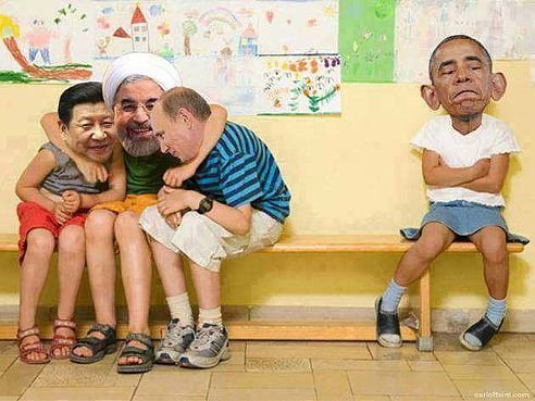 Обама пытается сохранить лицо