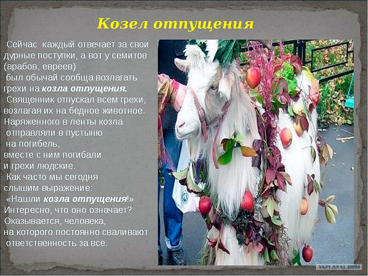 Козел отпущения на работе