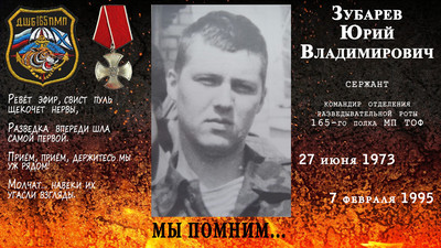Подвиг разведгруппы" Малина " 165 полк МП (февраль 1995 г. г.Грозный)