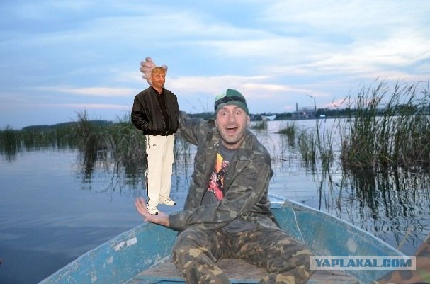 Фотожаба: Рыбаки без рыбы