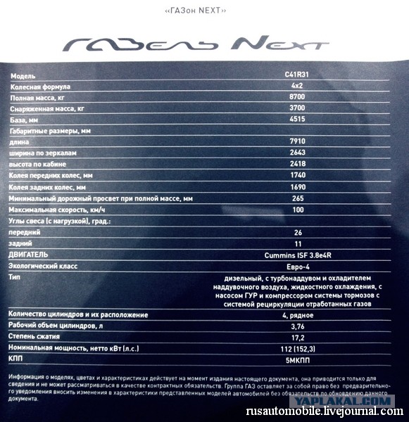 КомТранс-2013: ГАЗон Next и всё-всё-всё