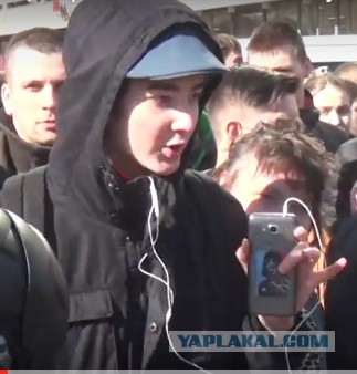 Видео из эпицентра столкновений на Пушкинской площади