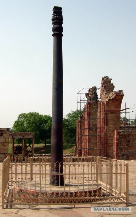 Железная колонна в Дели - один из самых «сумасшедших» секретов древнего мира