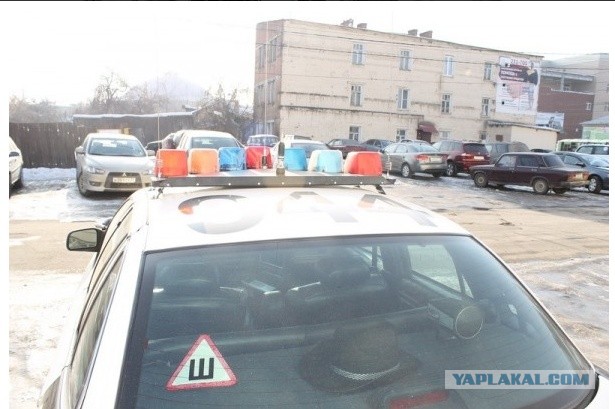 Туляк купил себе «полицейскую» машину