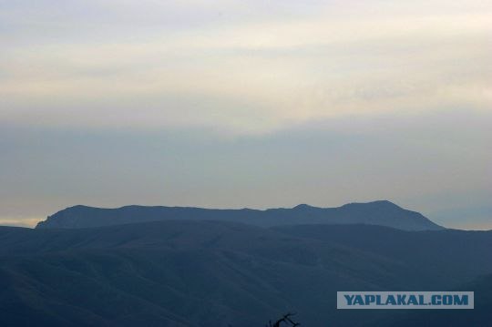 Закат в горах