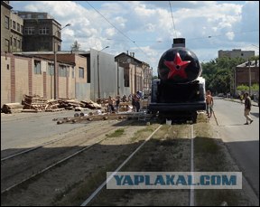 Паровозостроение на улицах Харькова