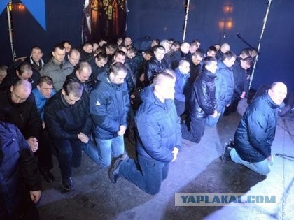 Бойцы украинского "Беркута" просят убежища