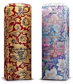 Оклейка холодильника