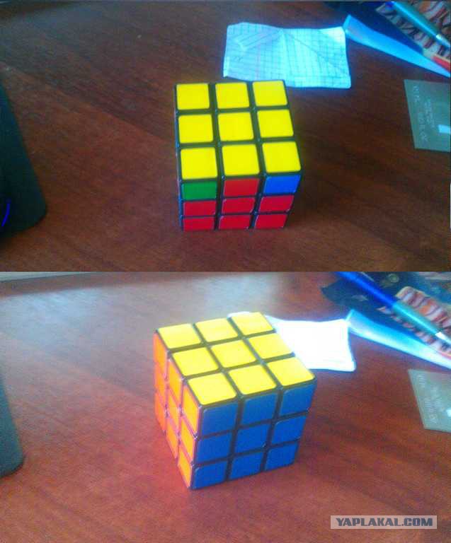 Волшебство кубика Рубика.