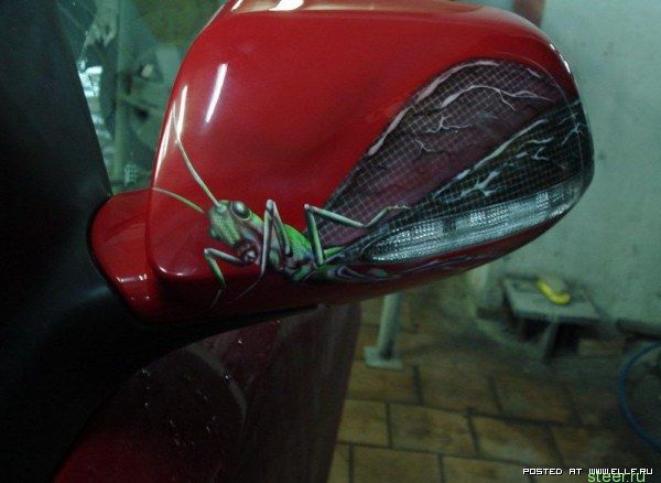 Аэрография автомобиля