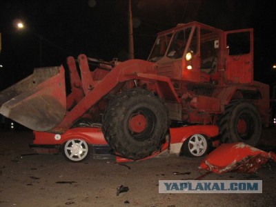 Уже 6 ДТП за год. Очень "принципиальный" водятел