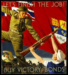 Итальянские пропагандистские плакаты времен Второй мировой войны