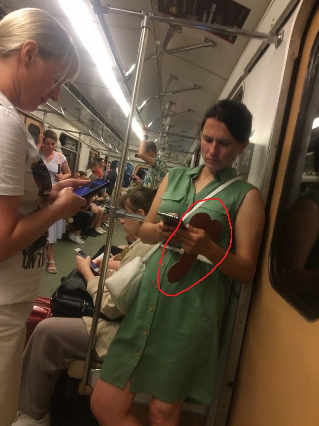Модники из нашего метро