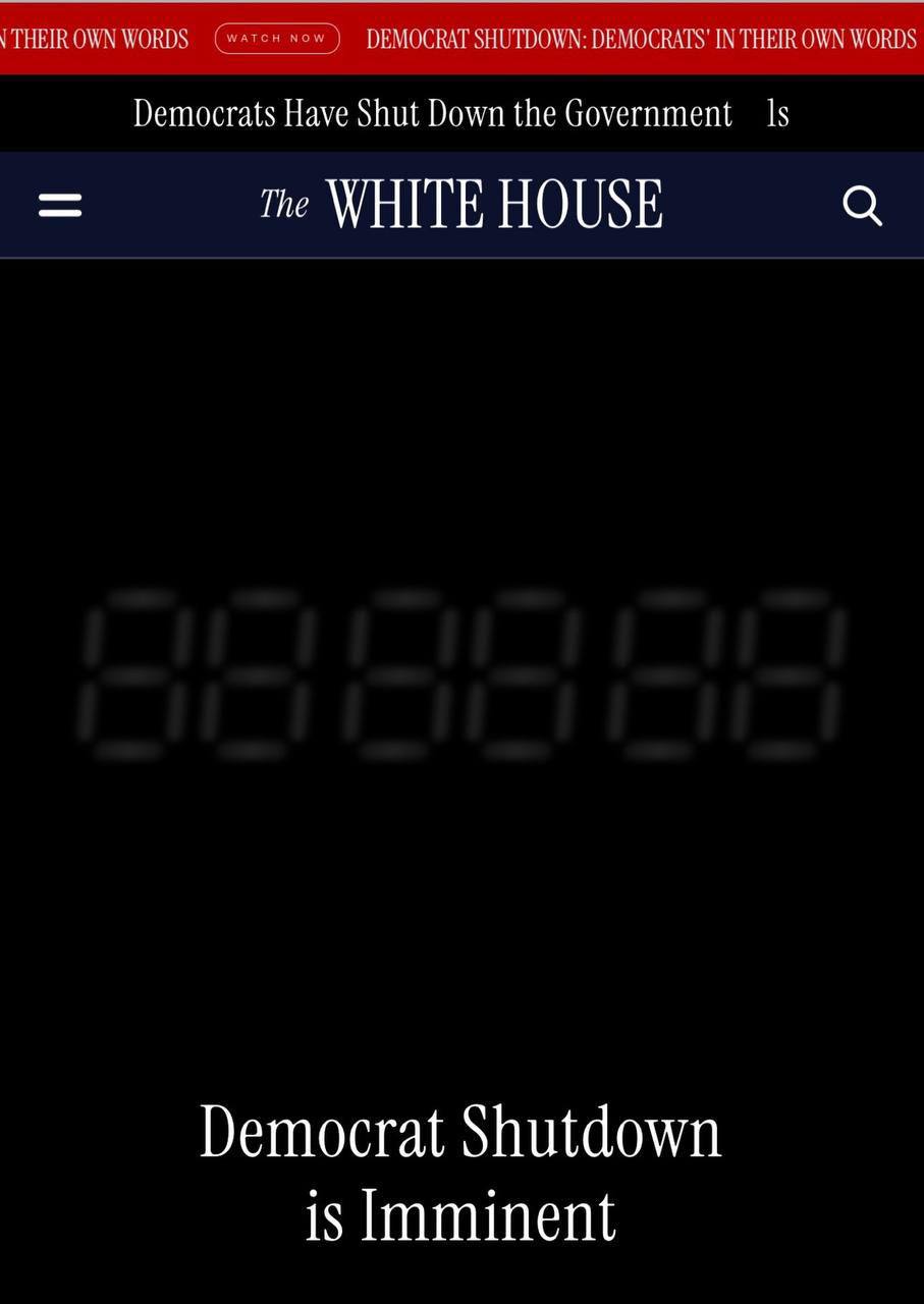 В США впервые за 8 лет наступил шатдаун