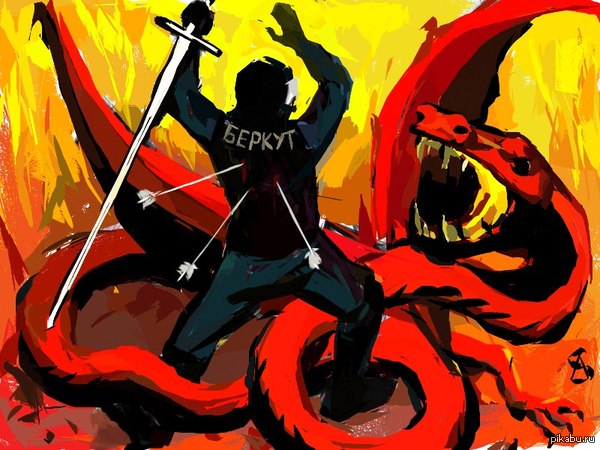 Бойцы украинского "Беркута" просят убежища