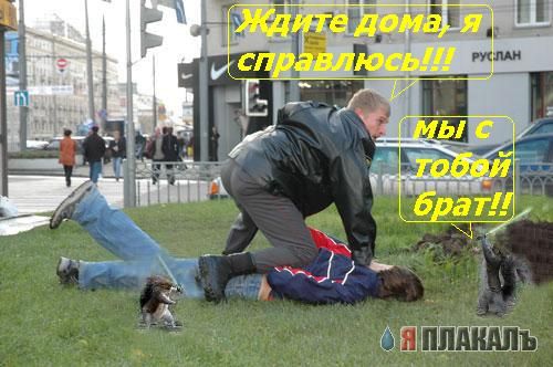 Фотожаба: гоп-стоп