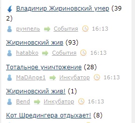 Владимир Жириновский умер