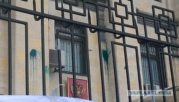 Штурм посольства России в Киеве