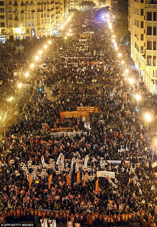 Европа бунтует...