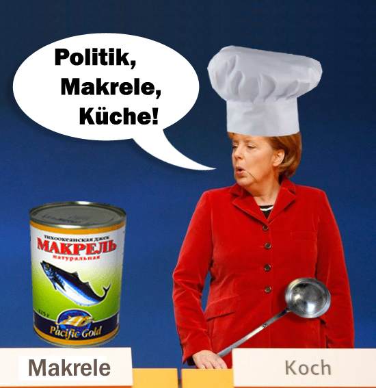 Фотожаба: Ангела Меркель