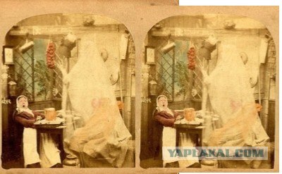 Призраки на фотографиях 19 века (12 фото)