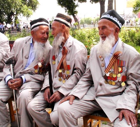 9 мая 2014 в Худжанде (Таджикистан)