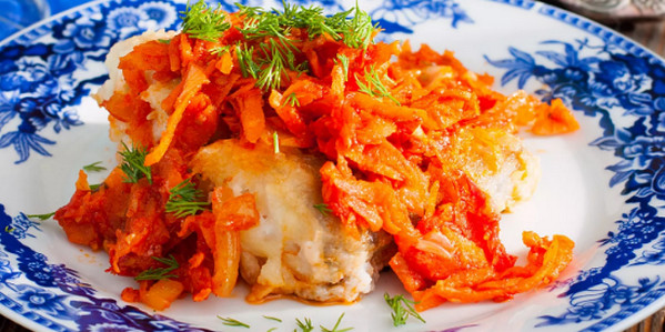 Рыба на парУ по-китайски