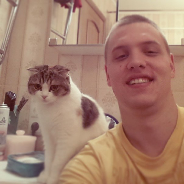 Селфи с котом
