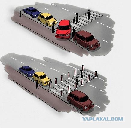 Как защитить пешеходный переход?