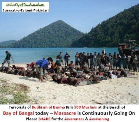Как врут исламские cоциальные медиа о событиях в Мьянме