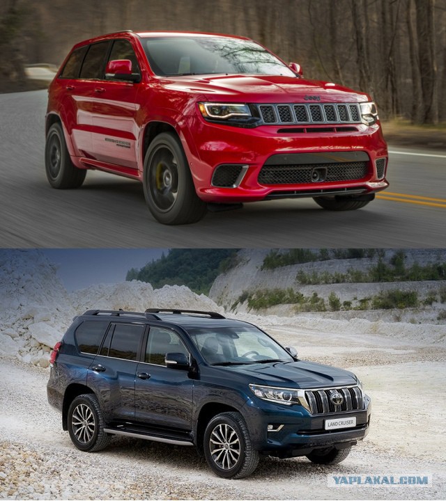 Обновленный Toyota Land Cruiser Prado.