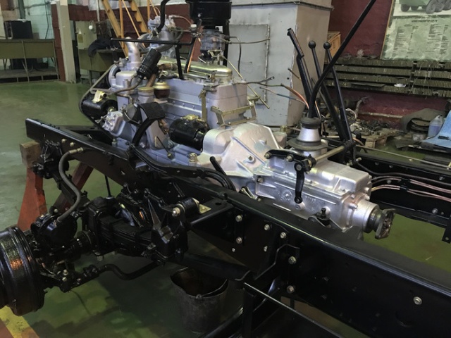 Восстановление старого грузовика ЗИЛ-157